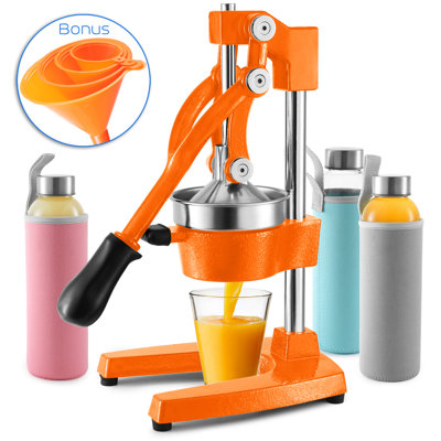 Heavy Duty Cast Iron Citrus Press Orange Manual Extractor Juicer Gray | eBay Heavy Duty Cast Iron Citrus Press Orange Manual Extractor Juicer Gray | eBay